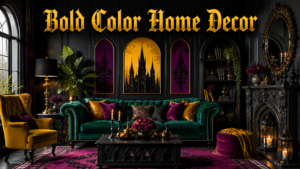 Bold Color Home Decor