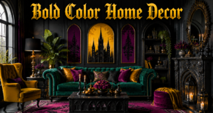 Bold Color Home Decor