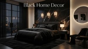 Black Home Decor