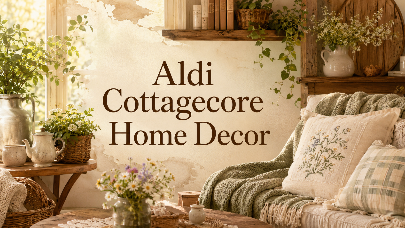 Aldi Cottagecore Home Decor