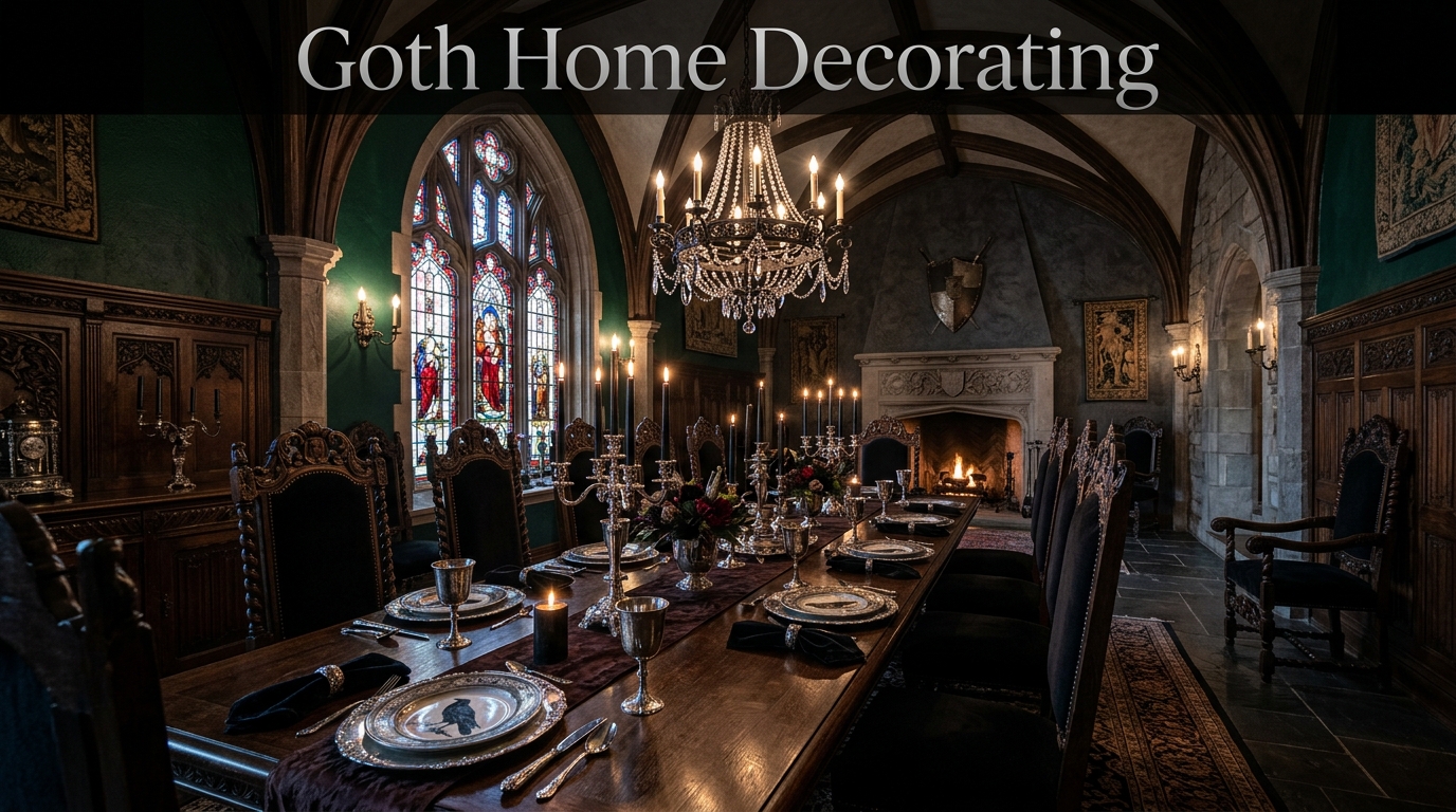 Goth Home Decorating