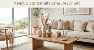 KeikiCo Sandshell Home Decor Set