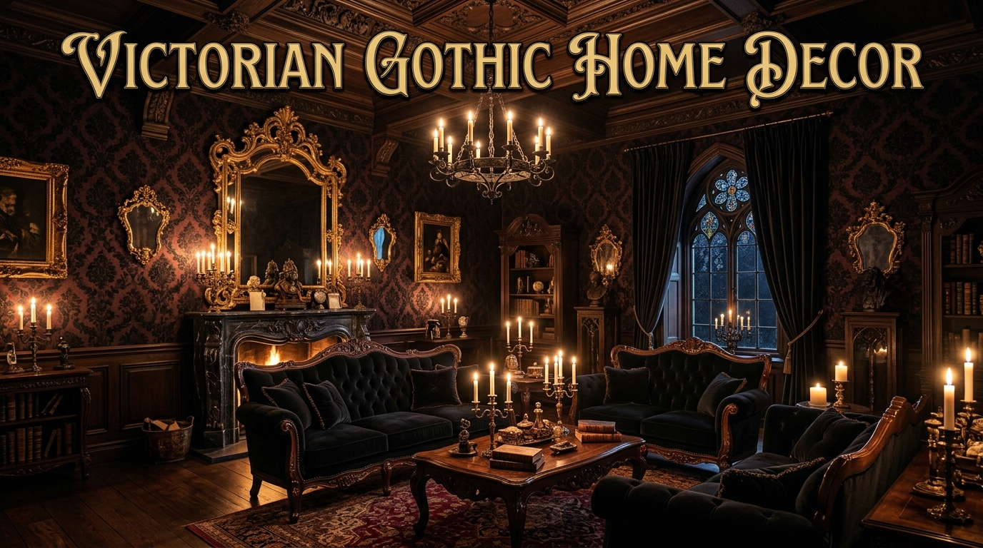 Victorian Gothic Home Decor
