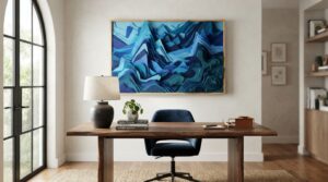 Blue Wall Art