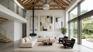 Decorating a Double Height Living Room