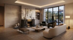 Living Room Wallpaper Decor